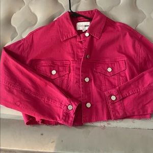 Fashion Nova crop Jean jacket